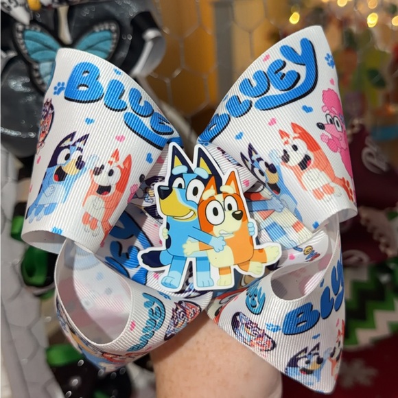 Other - Bluey Character Hair Bow